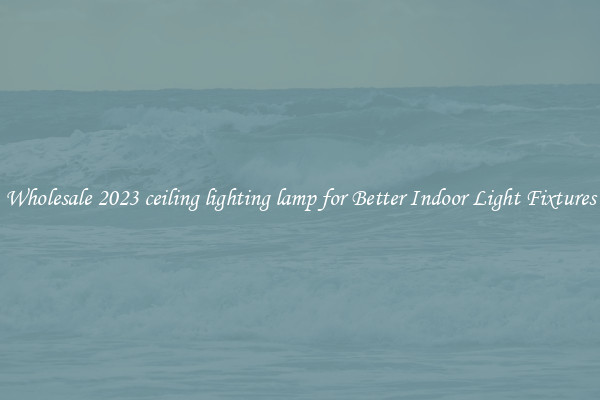 Wholesale 2023 ceiling lighting lamp for Better Indoor Light Fixtures