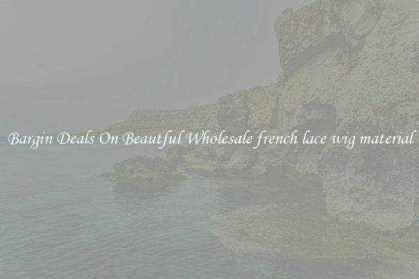 Bargin Deals On Beautful Wholesale french lace wig material