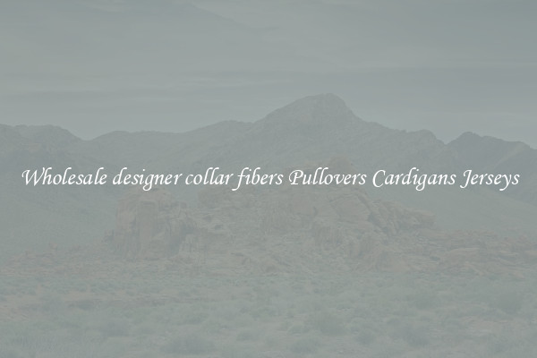 Wholesale designer collar fibers Pullovers Cardigans Jerseys