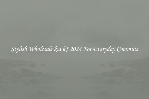 Stylish Wholesale kia k5 2024 For Everyday Commute